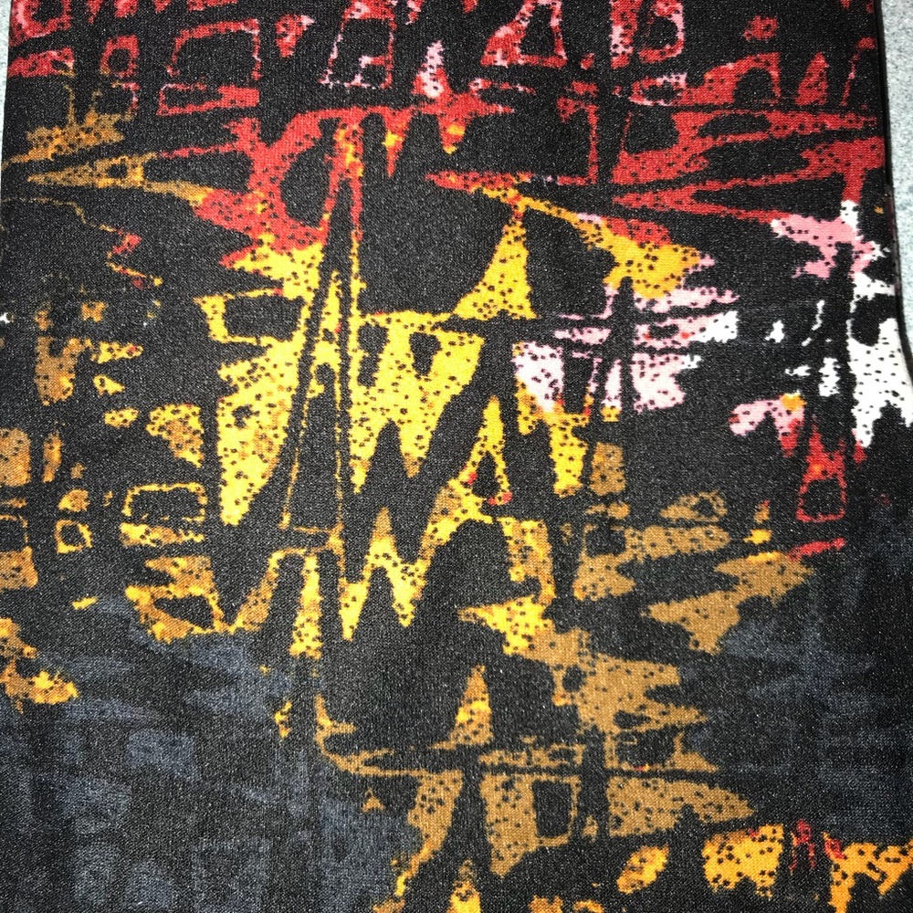 Rad LuLaRoe TC leggings! New in bag! Black & multi